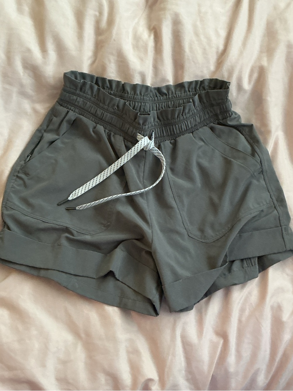 Zella  gray  Elastic-Waist Joggers - XS